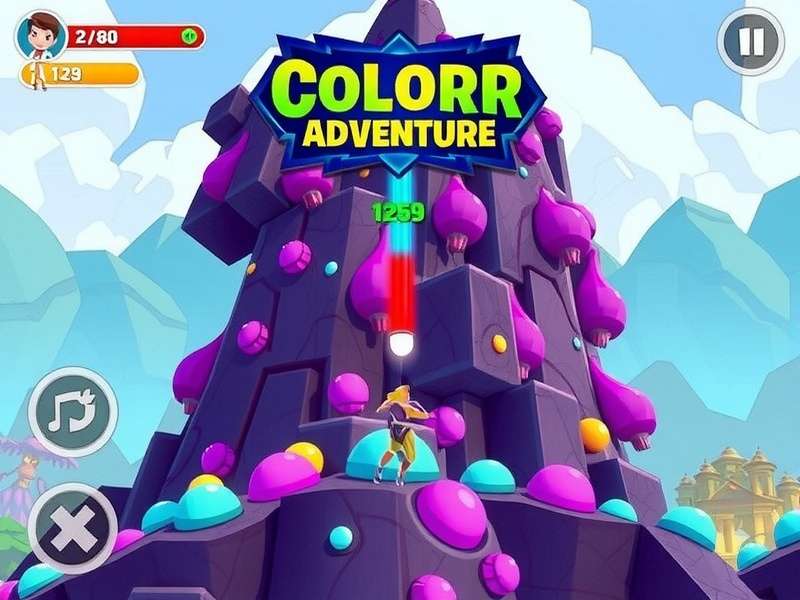 Color Rush Adventure gameplay screenshot